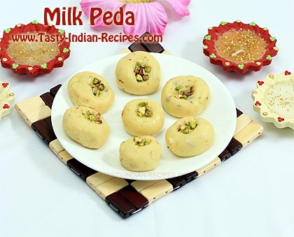 Milk Peda Recipe