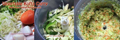 Vegetable Kofta Curry -step1