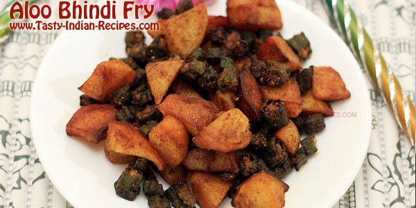 Aloo Bhindi Fry Recipe