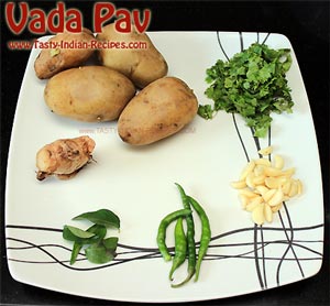 Aloo Vada Ingredients