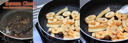 Banana Chaat Recipe step 2