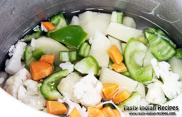 Boiled Vegetables