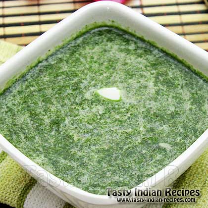 Cream of Spinach Soup