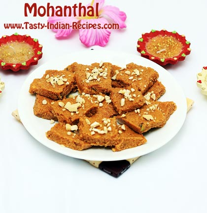 Mohanthal Recipe