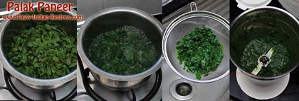 Palak Paneer Recipe Step 1