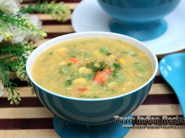 Sweet Corn Vegetable Soup