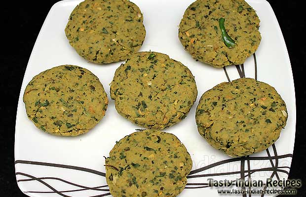 Round Shaped Vegetable Kebabs