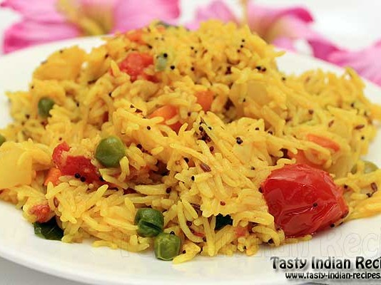 Vegetable Biryani in Pressure Cooker