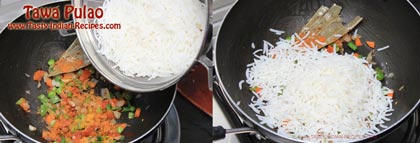 Tawa Pulao Recipe step 5