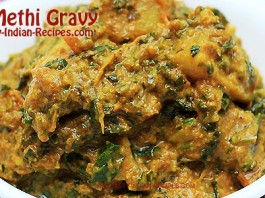 Aloo Methi Gravy - Featured