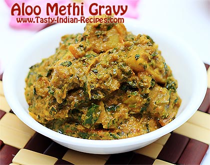 Aloo Methi Gravy