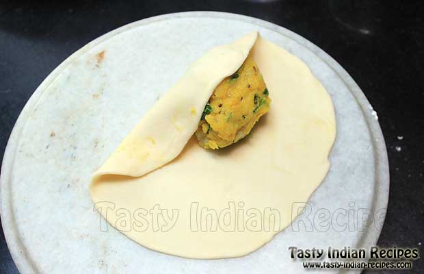 Baked Samosa Recipe Steps