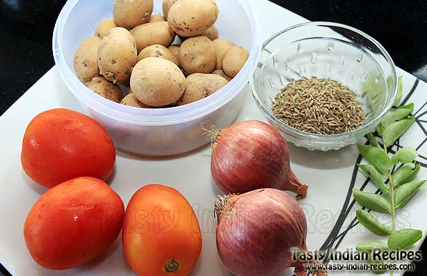 Ingredients of Punjabi Dum Aloo