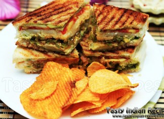 Vegetable Grill Sandwich