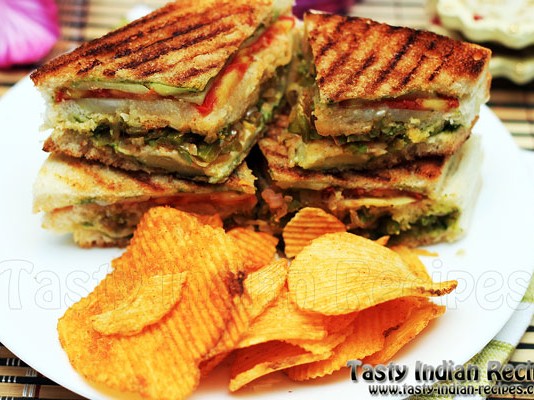 Vegetable Grill Sandwich