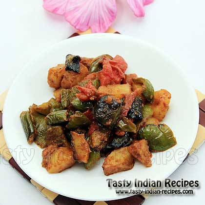 Aloo Capsicum