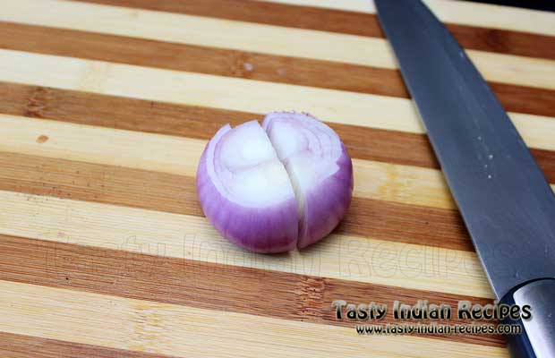 Vertically Slit the Onion