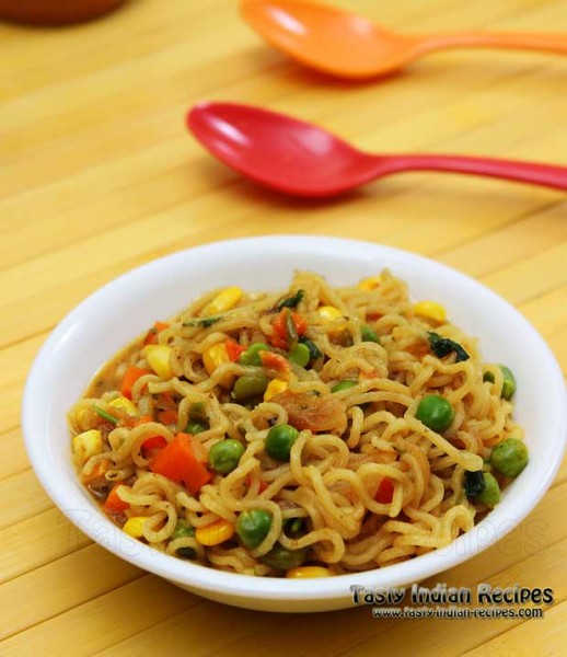 Maggi Vegetable Atta Noodles Recipe / How to make Maggi Atta Noodles