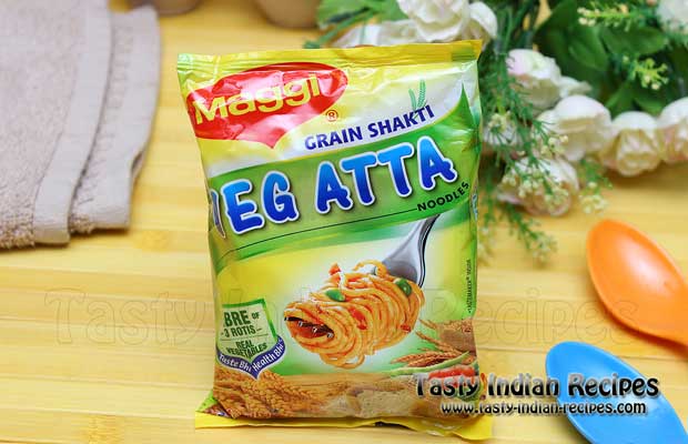 Maggi Veg Atta Noodles Recipe Pack