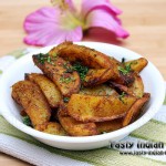 Aloo Wedges Recipe