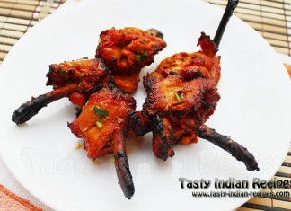 Tandoori Chicken Lollipops