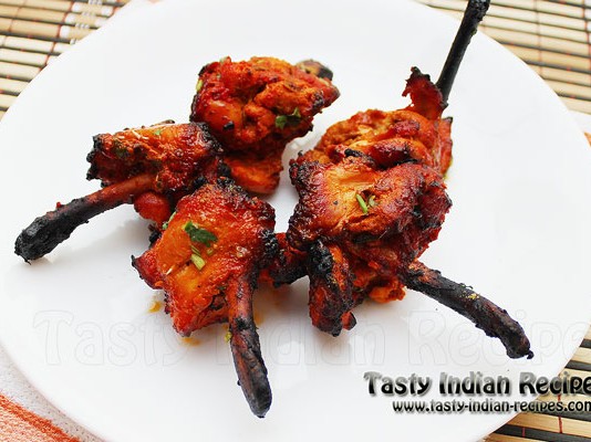 Tandoori Chicken Lollipops