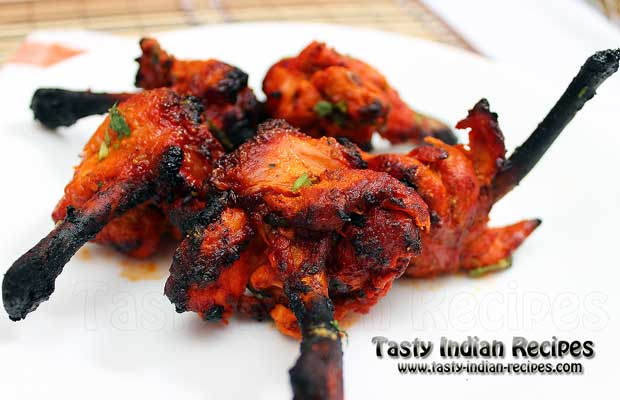 Tandoori Chicken Lollipops