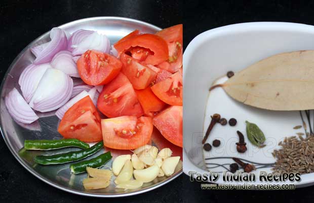 Chole Bhature Recipe Ingredients