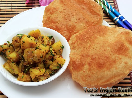 Dry Aloo Poori