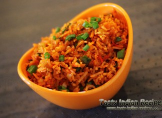 Veg Schezwan Fried Rice Recipe