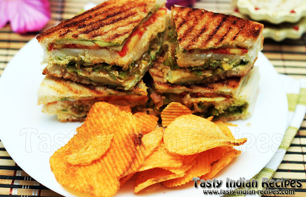 Vegetable Grill Sandwich